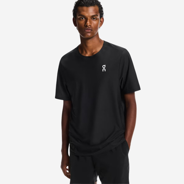 ON Court Men Tennis T-Shirts - Black