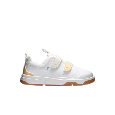 ON The ROGER Kids Tennis Shoes - White/ Blonde