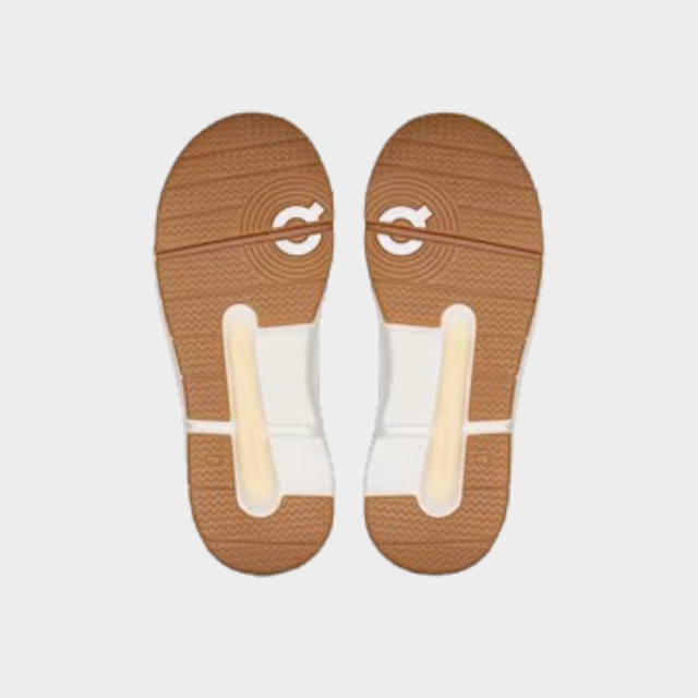 ON The ROGER Kids Tennis Shoes - White/ Blonde