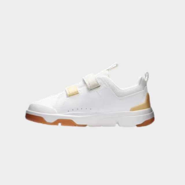 ON The ROGER Kids Tennis Shoes - White/ Blonde