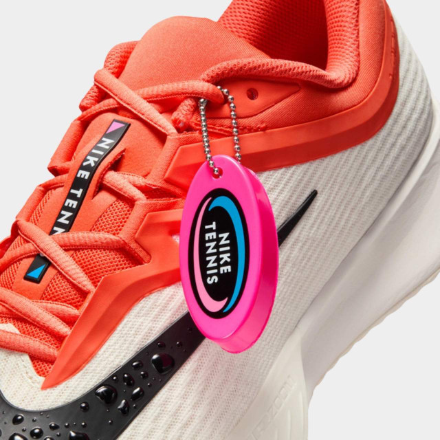 Nike Vapor Pro 3 HC Premium Men's Tennis Shoes - Sail/Turf Orange/Blue Ribbon Heather/Black