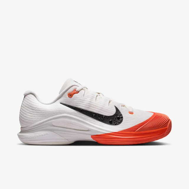 Nike Vapor 12 Men's Hard Court Tennis Shoes - Sail/Turf Orange/Blue Ribbon Heather/Black