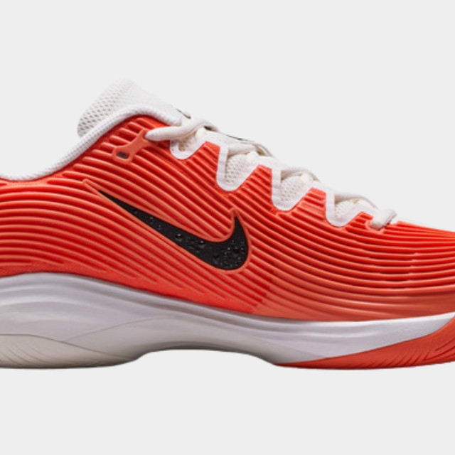 Nike Vapor 12 HC Premium Men's Tennis Shoes - Sail/Turf Orange/Blue Ribbon Heather/Black