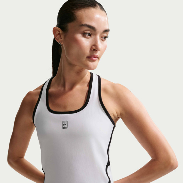 Nike Advantage Women's Tank Top - White/ Black