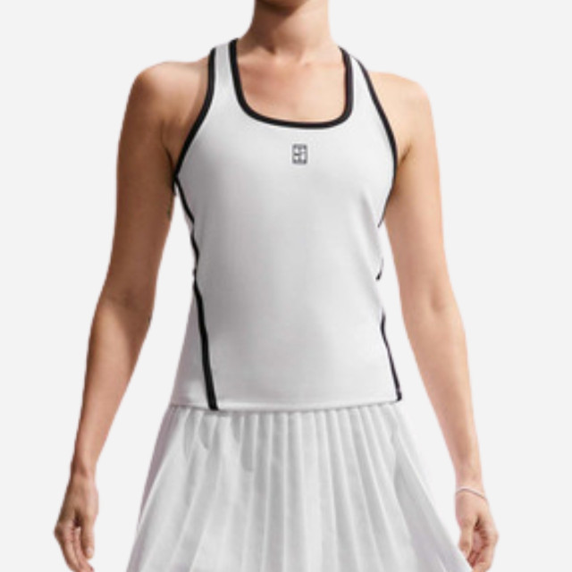 Nike Advantage Women's Tank Top - White/ Black