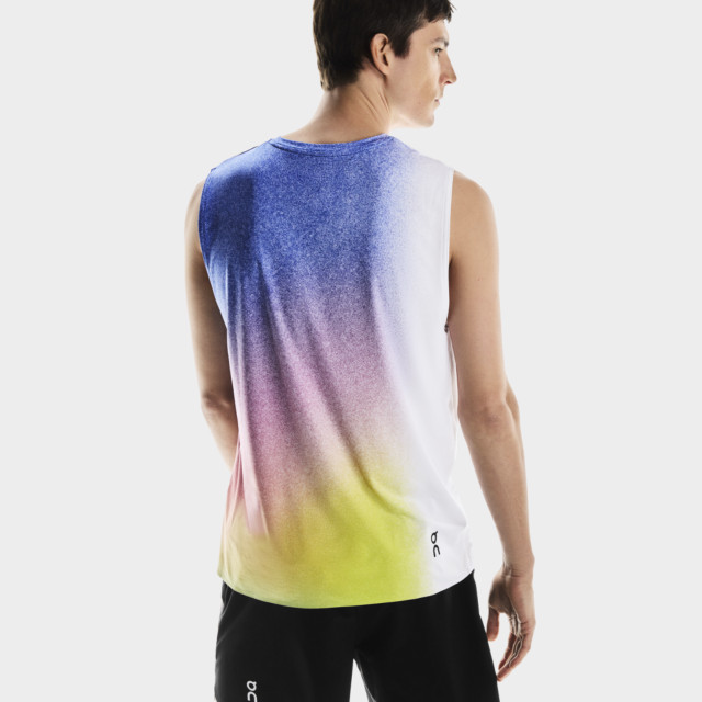 ON Court Men's Tennis Tank - White/Indigo