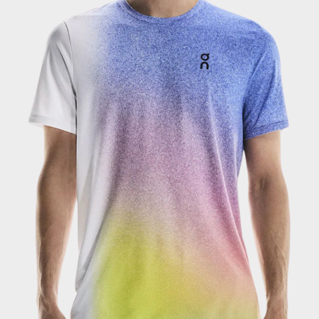 ON Court Men Tennis T-Shirts - White/Indigo