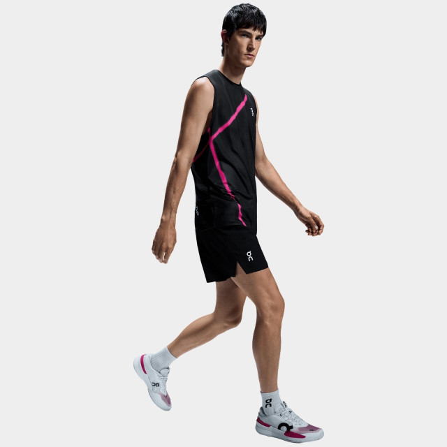 ON Court Men's 5-Inch Tennis Shorts - Black