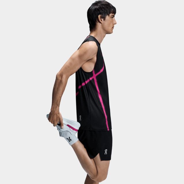 ON Court Men's 5-Inch Tennis Shorts - Black