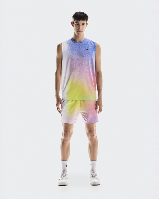 ON Court Men's Tennis Shorts - White/ Indigo