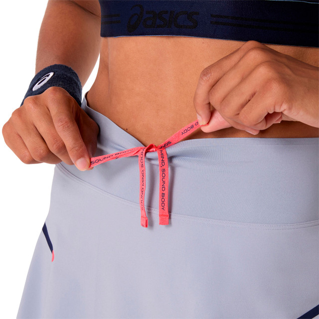 Asics Match Women Skirt - Grey Blue