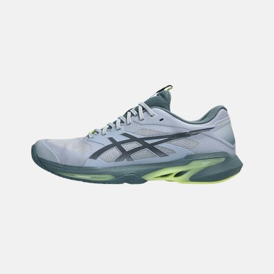 Asics Solution Speed FF 4 Men Tennis Shoes - Grey Blue/Ironclad