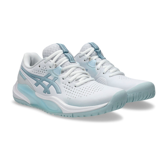 Asics Gel-Challenger 15 Women Tennis Shoes - White/Sky