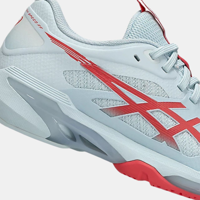 Asics Solution Speed FF 4 Women Tennis Shoes - Sky/Sienna