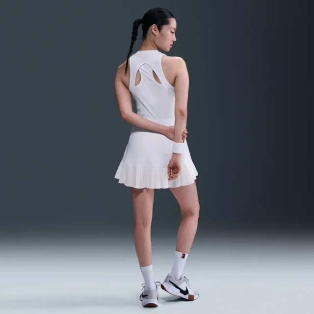 Nike Court Slam Women's Dri-FIT Tennis Dress - White