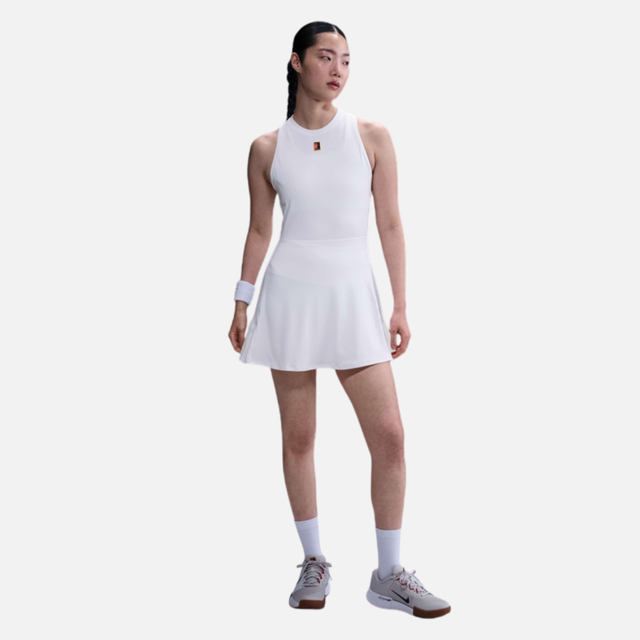 Nike Court Slam Women's Dri-FIT Tennis Dress - White