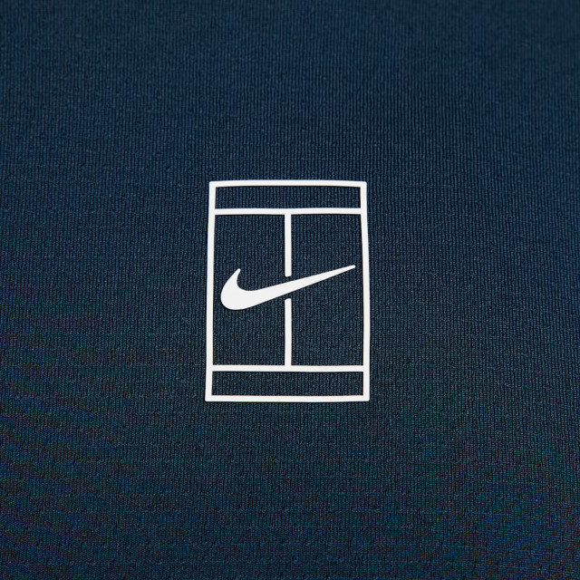 Nike Court Advantage Men's Dri-FIT Tennis Top - Armoury Navy/White