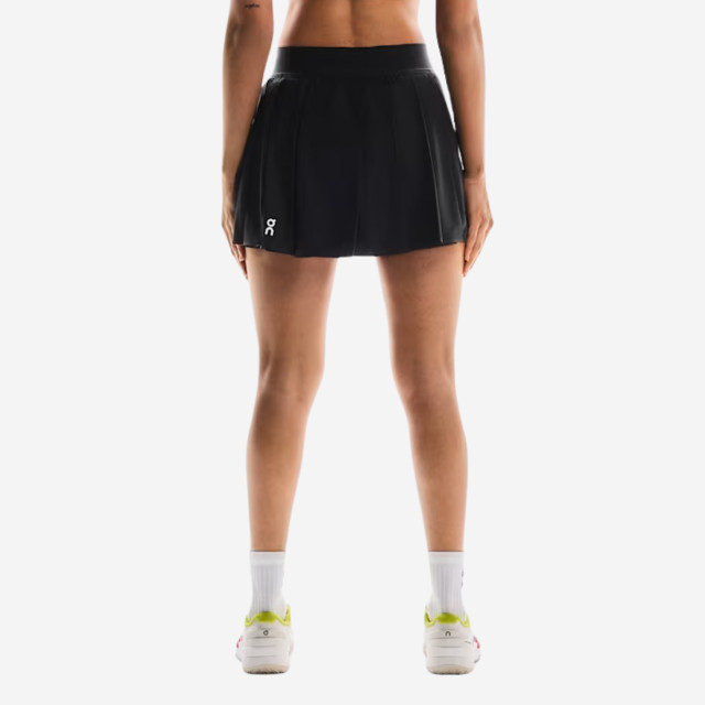 On Women's Court Pleated Tennis Skirt - Black