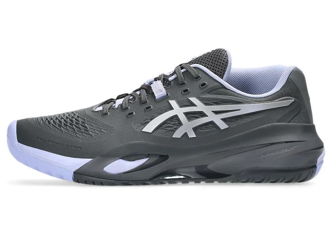 Asics Gel-Resolution X Night Energy Men's Tennis Shoes - Graphite Grey/Pure Silver