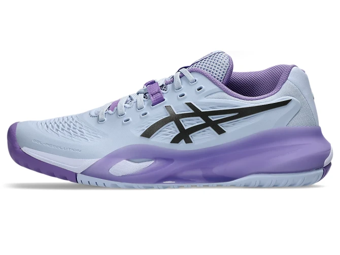 Asics Gel-Resolution X Night Energy Women's Tennis Shoes - Blue Fade/Gunmetal