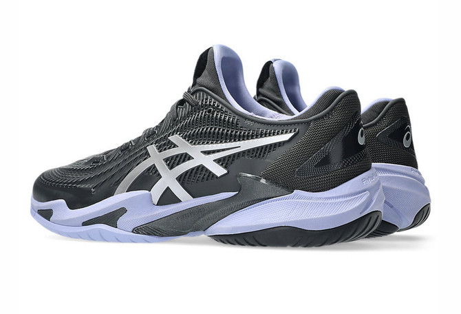 Asics Court FF 3 Night Energy Men's Tennis Shoes - Graphite Grey/Pure Silver