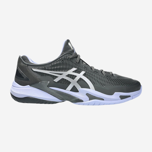 Asics Court FF 3 Night Energy Men's Tennis Shoes - Graphite Grey/Pure Silver