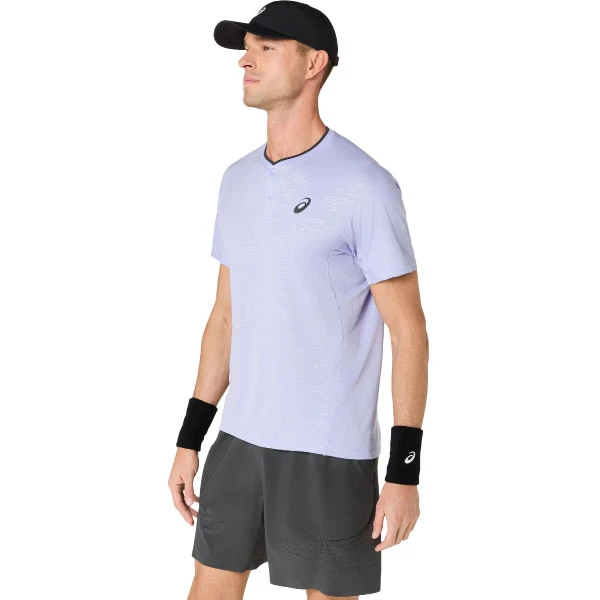 Asics Men's Match SS Top Night Energy- Seastorm
