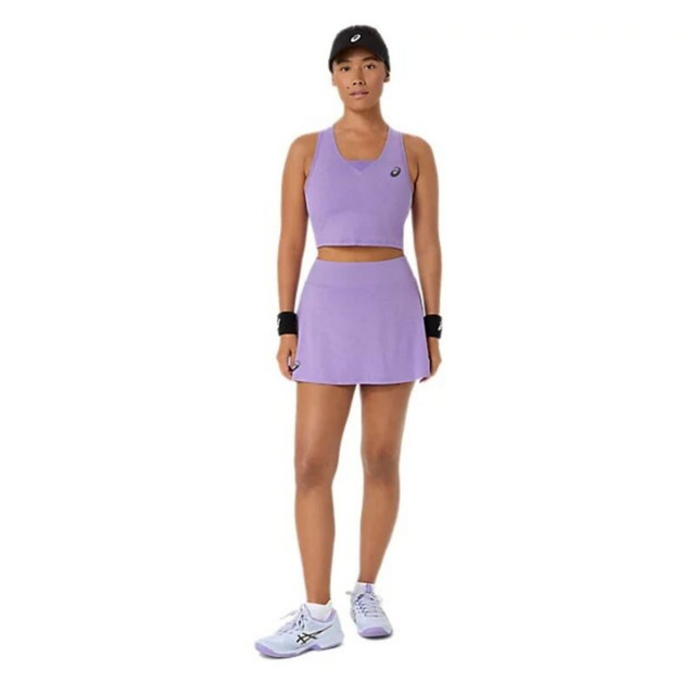Asics Women's Match Crop Top Night Energy- Faded Plum