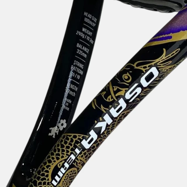 Yonex Osaka Team Tennis Racket - Gold/Purple