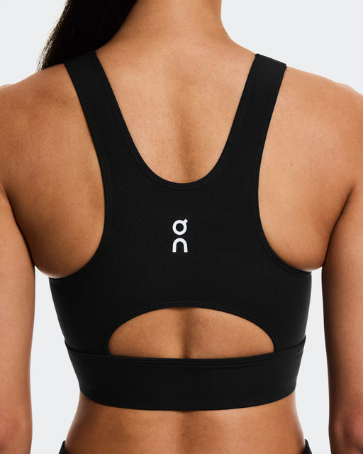 On Court Women's Crop Top - Black