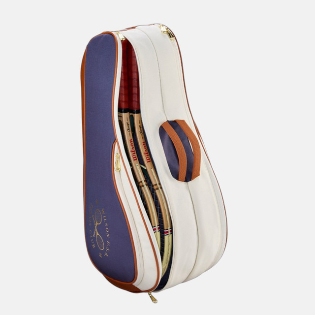 Wilson Heritage V2 6 Racket Tennis Bag - Brown