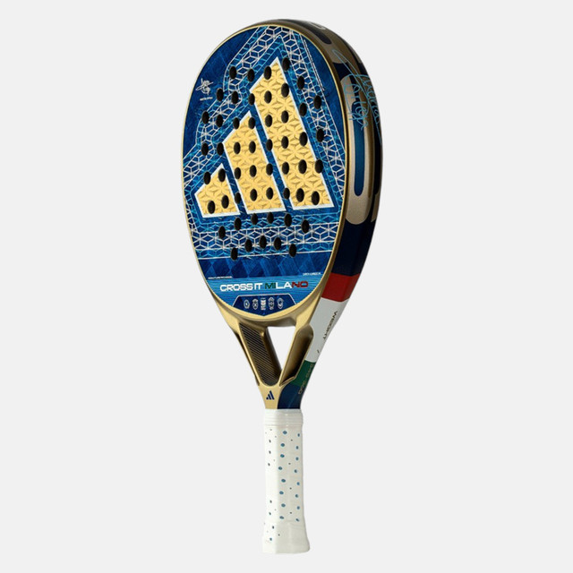 Adidas Cross IT Light Milano Padel Racket - Gold/Blue