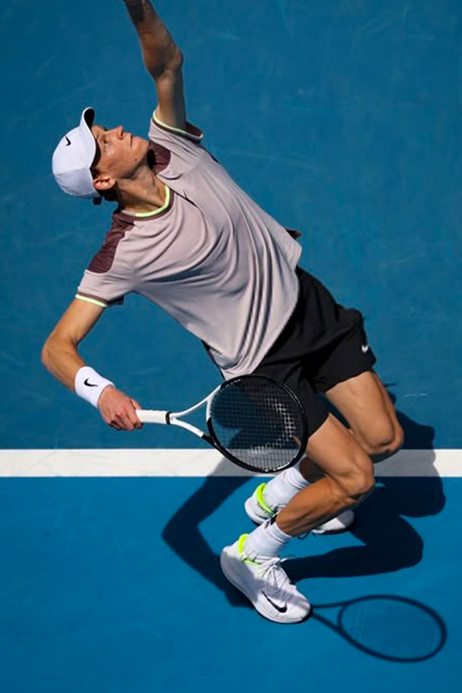 Male tennis player