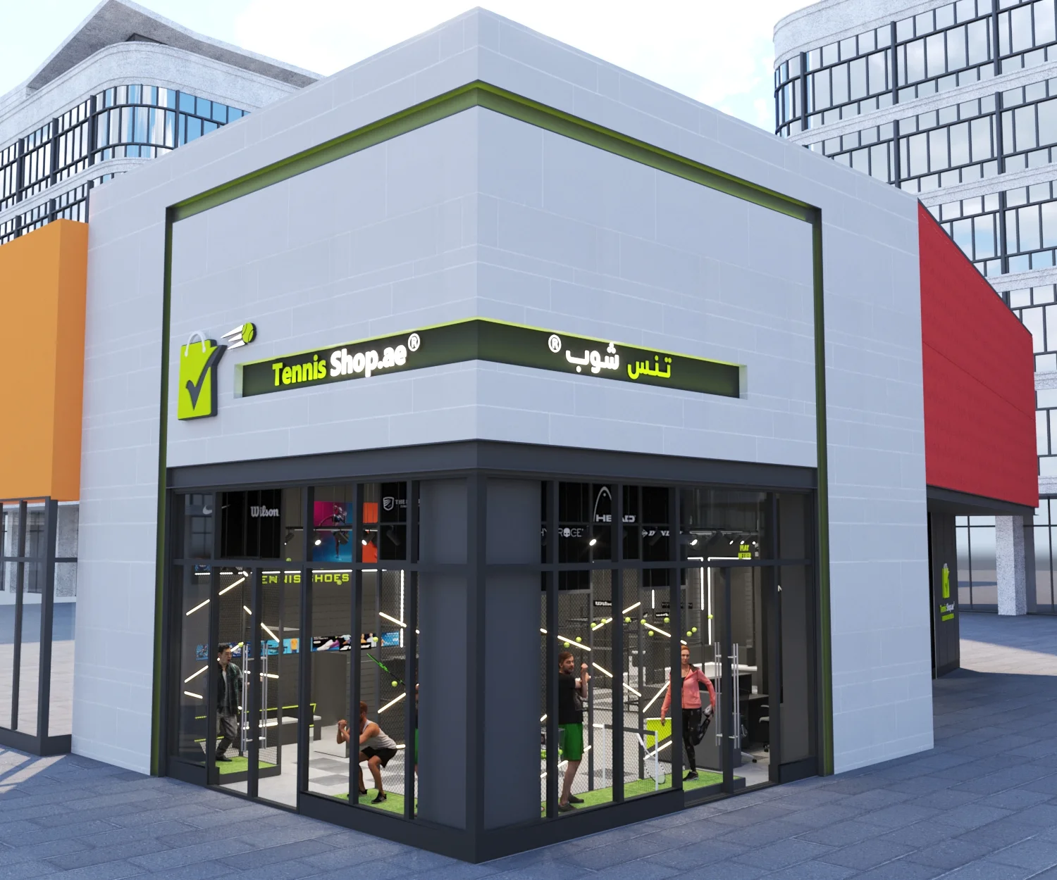 TennisShop.ae Bluewaters store