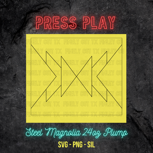 Press Play Template ≫24 Plump Steel Magnolia≪