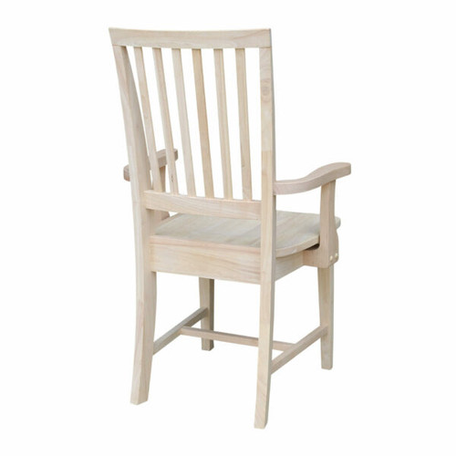 Mission Arm Chairs - Low Back - Set of 2