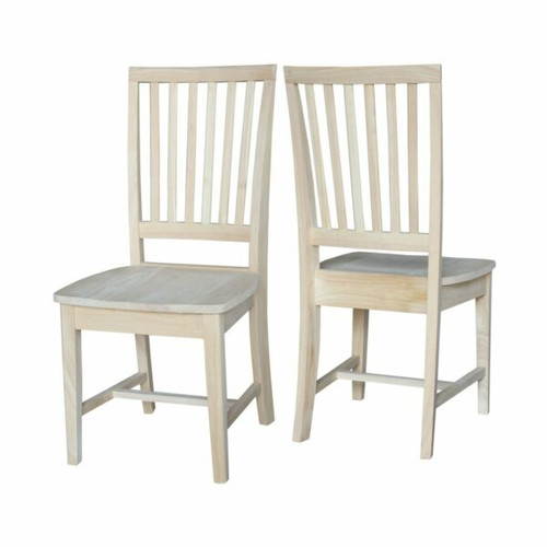 Mission Chair - Low Back - Set of 2