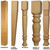 Leg style options: Straight, 2-Side Tapered, Spindle, Husky Spindle, Square Spindle