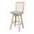 Mission Swivel Bar Stool - Low Back