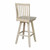 Mission Swivel Bar Stool - Low Back