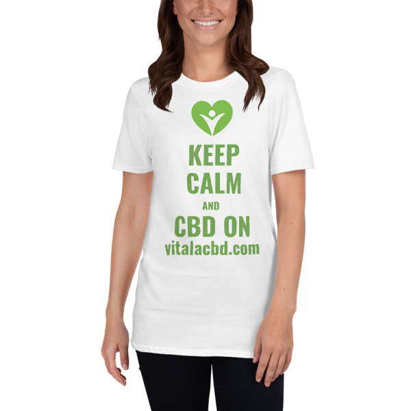 Vitala | Keep Calm T-Shirt | Premium CBD