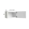 Artic Polar White RTA Wall Cabinet 18" x 18"
