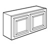 Wall Cabinet 36"X24". It Measures 36"Wx12"Dx24"H