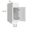 Vail White - RTA Base Cabinet 18"