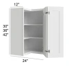 Arctic Polar White - RTA Wall Easy Reach Cabinet 36"
