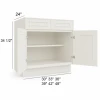 Silk Ivory - RTA Base Cabinet 27"