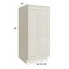 Silk Ivory -  RTA Utility Base Cabinet 36"x54"x24"