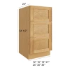 Coastal Rye - RTA Drawer Base Cabinet 15"