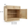 Coastal Rye -  RTA Base Cabinet 30"