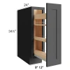 Ebony Shaker - Base Spice Rack 12"